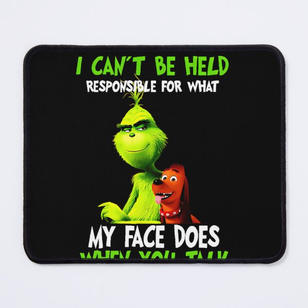 Item preview, Chris.tmas I Can’t Be Held Respo.nsibles Grinchs Face designed and sold by JeffreyCarrolly.