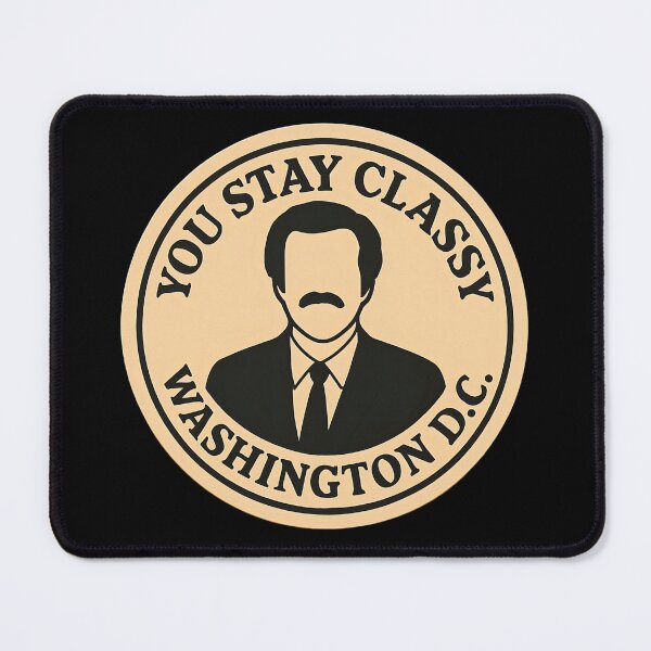 Item preview, Anchorman Inspired Retro USA Print: Washington D.C. designed and sold by PinUpPizzazz.