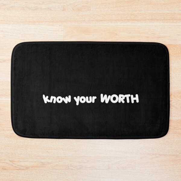 Item preview, know your worth designed and sold by blewwaffle.