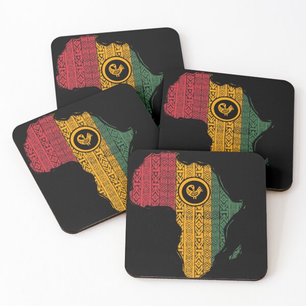 Item preview, Map of Africa, Kente Print  designed and sold by InPrintedWord.