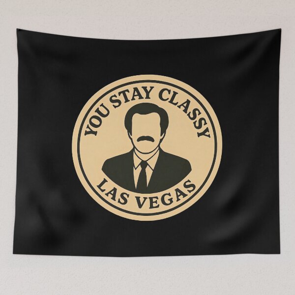 Item preview, Anchorman Inspired Retro USA Print: Las Vegas designed and sold by PinUpPizzazz.