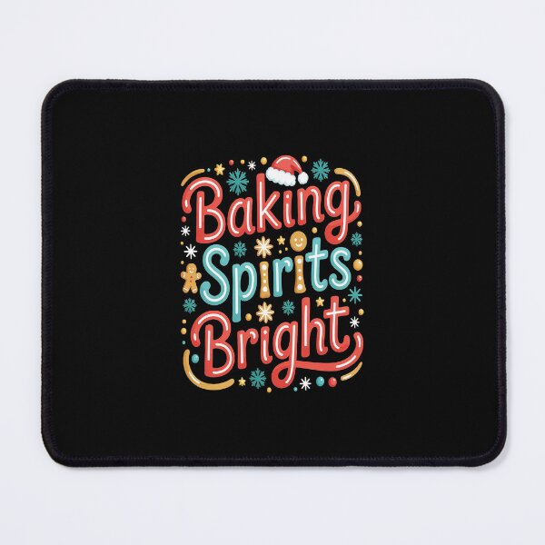 Item preview, Baking Spirits Bright Christmas Baking Crew designed and sold by badgdeinged.