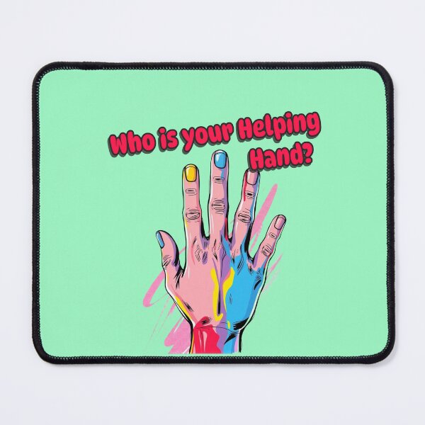 Item preview, Who Is your Helping Hand designed and sold by DesignPrePress.