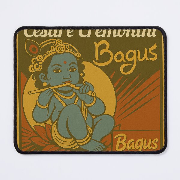 Item preview, Bagus Baby Baby Krishna Lotus Flute Colorful Vintage Pop Art designed and sold by Tooromira.