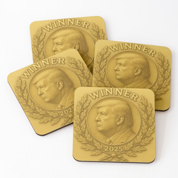 Item preview, Donald Trump Nobel Peace Prize Coin designed and sold by PatriotsPallette.