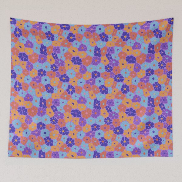 Item preview, Retro groovy floral designed and sold by Ilikeiwantilove.