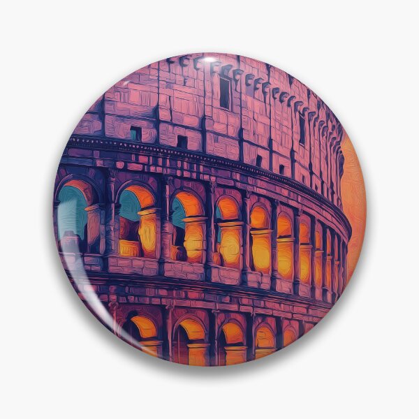 Item preview, Colosseum Sunset Oil Painting designed and sold by Nytheris.