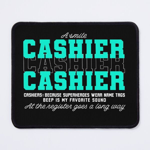 Item preview, A Smile Register Goes a Long Way designed and sold by AdventArt.