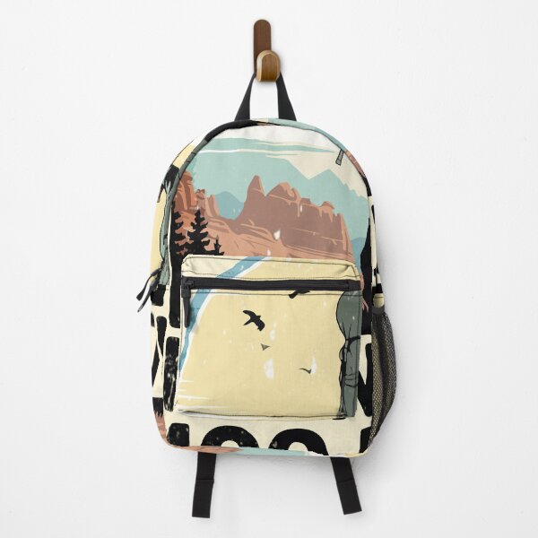 Item preview, I Can Walk 100 Miles — Retro Hiking Adventure Design designed and sold by Loving Nature Gifts.