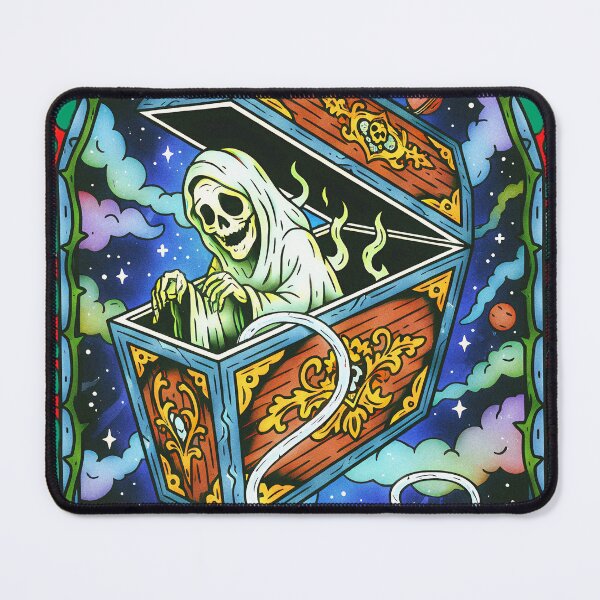 Item preview,  Death's Retro Horror Astral Projection designed and sold by CoffinsArt.