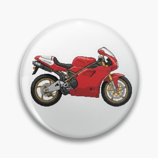 Aperçu de l'œuvre Motos emblématiques pixélisées : Produits dérivés automobiles - créée et vendue par InfmsCorp.