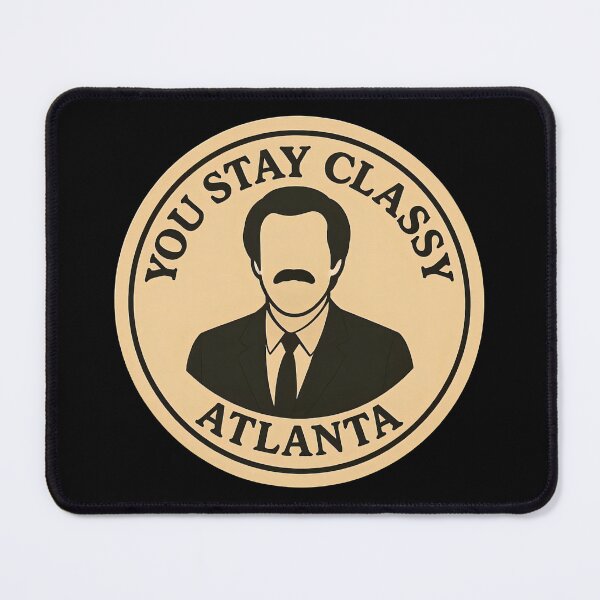 Item preview, Anchorman Inspired Retro USA Print: Atlanta designed and sold by PinUpPizzazz.