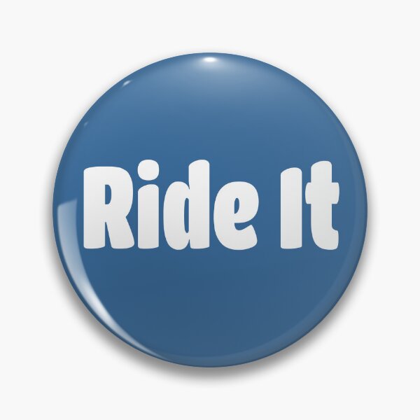 Item preview, Ride It (White Text) designed and sold by Flirty Merch.