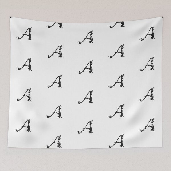 Item preview, Abstract Letter A in Modern Fluid Style designed and sold by uncoXab.