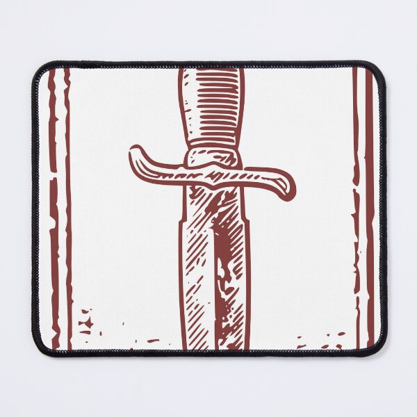 Item preview, Vintage Combat Dagger Stamp - Old School Tattoo Style designed and sold by Przecinak.
