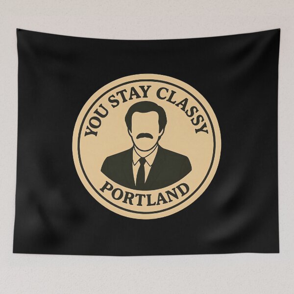 Item preview, Anchorman Inspired Retro USA Print: Portland designed and sold by PinUpPizzazz.