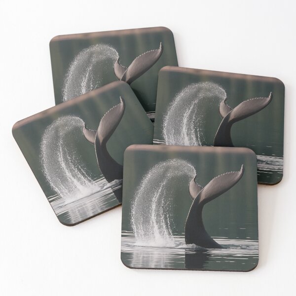 Item preview, Tail of the Pacific — Humpback Whale in the Inside Passage designed and sold by Fourpointstudio.