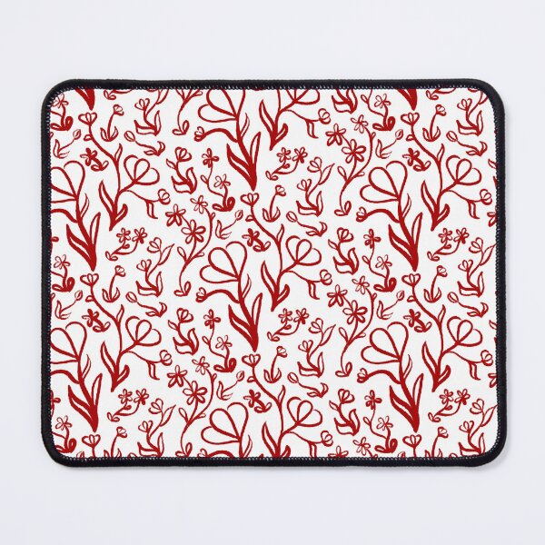 Item preview, Floral Pattern in Red designed and sold by LAEC-Shop.
