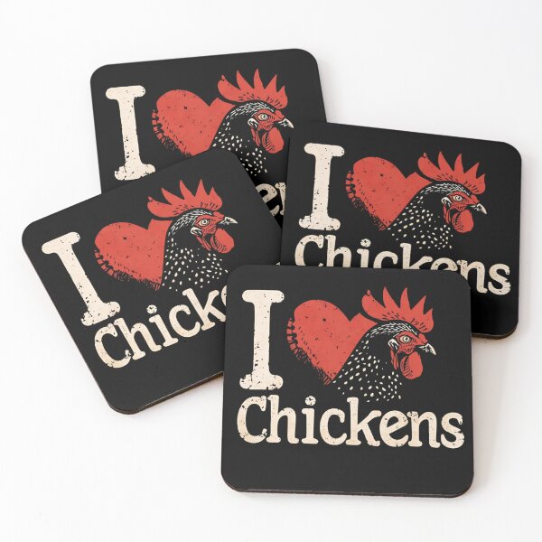 Item preview, I love chickens designed and sold by whatthefoxsays.