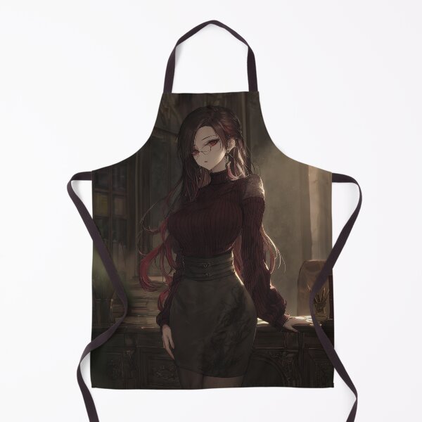 Item preview, Elegant Scholar - Red-Haired Anime Librarian designed and sold by Chris349.
