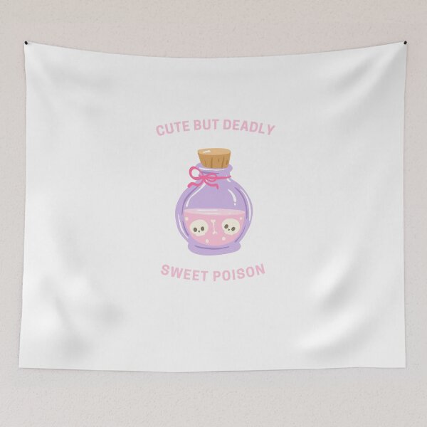 Item preview, Cute But Deadly - Sweet Poison Pastel Potion Bottle | Kawaii Spooky Aesthetic designed and sold by aesthmerch.
