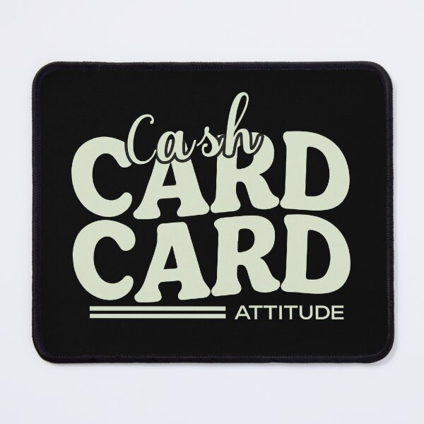 Item preview, Cash, Card, and Attitude designed and sold by AdventArt.