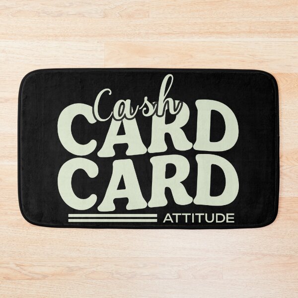 Item preview, Cash, Card, and Attitude designed and sold by AdventArt.