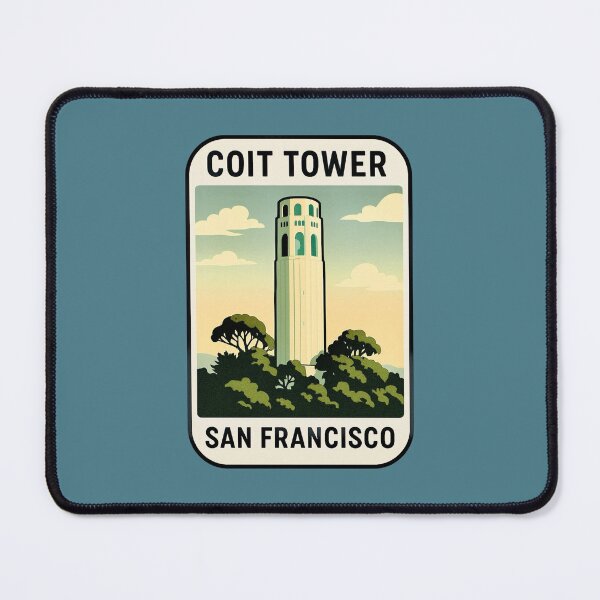 Item preview, Coit Tower - San Francisco, California designed and sold by Myra365Art.