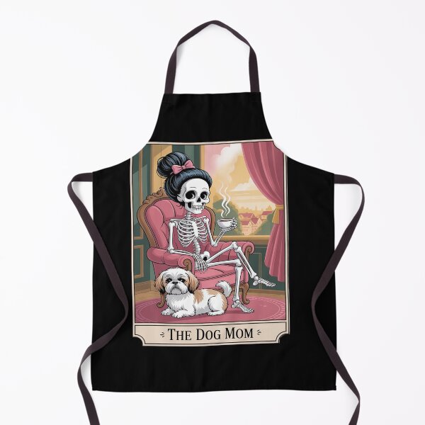 Item preview, The Dog Mom Skeleton Tarot Card Pet Lover Men Women Kids designed and sold by KonstanKoraner.
