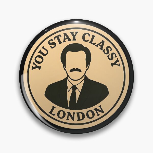Item preview, Anchorman Inspired Retro UK Print: London designed and sold by PinUpPizzazz.