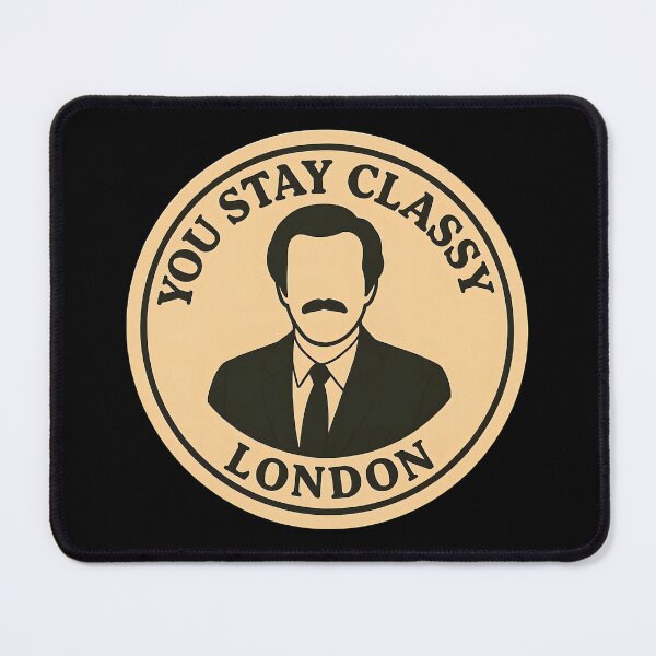 Item preview, Anchorman Inspired Retro UK Print: London designed and sold by PinUpPizzazz.