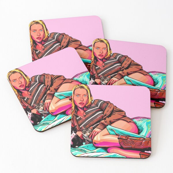 Item preview, Scarlett's Gaze - Pop Art designed and sold by CleverCulture.
