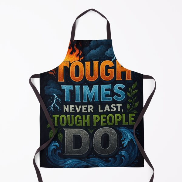 Item preview, Tough Times Never Last Tough People Do - SoberSips designed and sold by SoberSips.