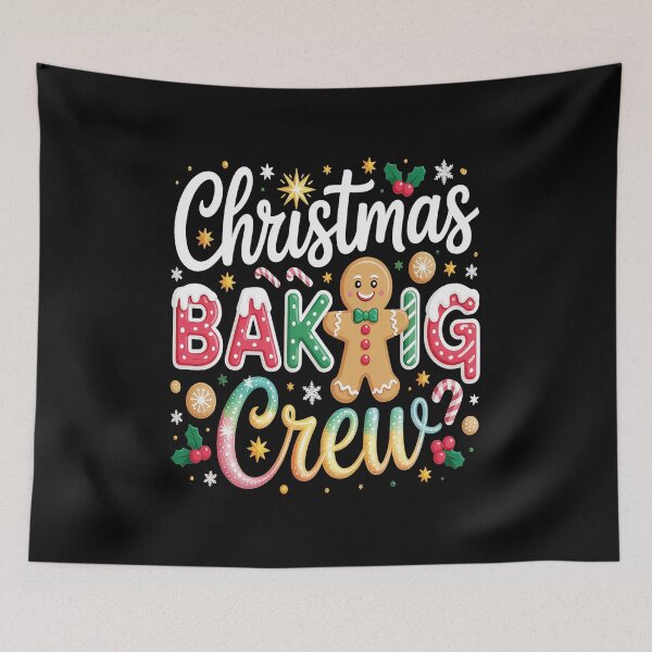 Item preview, Christmas Baking Crew Gingerbread Christmas  designed and sold by badgdeinged.