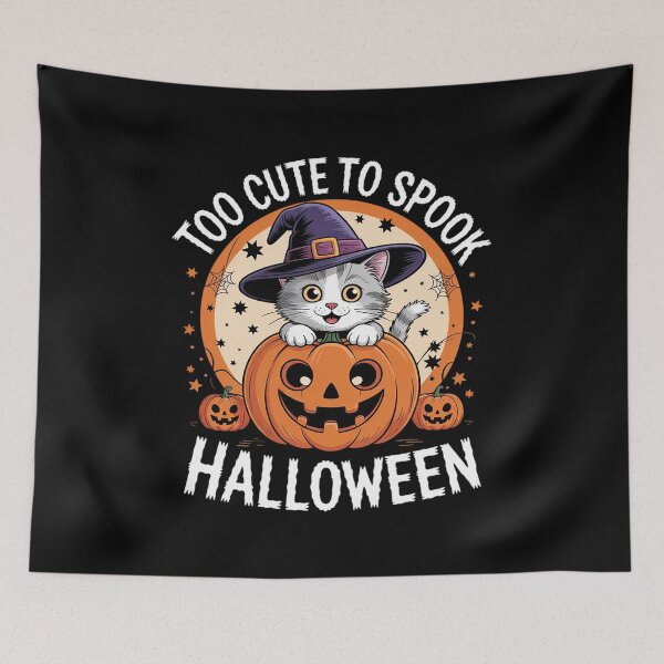 Item preview, Too Cute To Spook Halloween 1  designed and sold by KonstanKoraner.