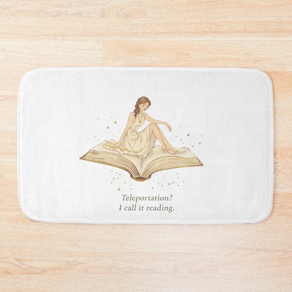 Item preview, Teleportation? I Call It Reading designed and sold by CozyinTime.