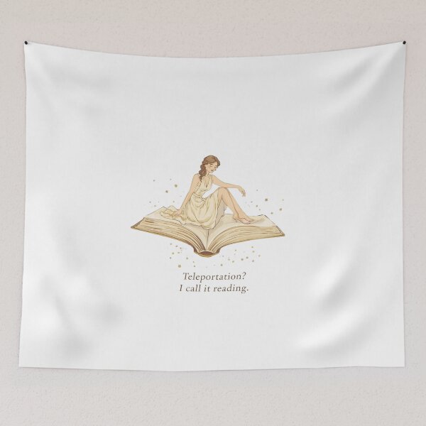 Item preview, Teleportation? I Call It Reading designed and sold by CozyinTime.