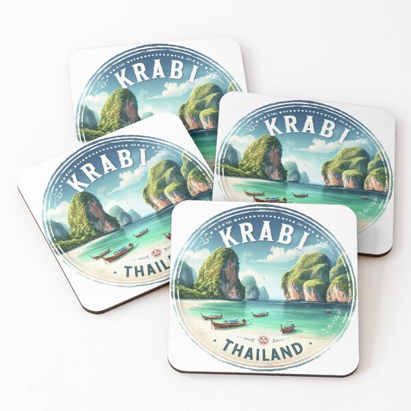 Item preview, Krabi Thailand - Travel Art designed and sold by erkinmaddison.