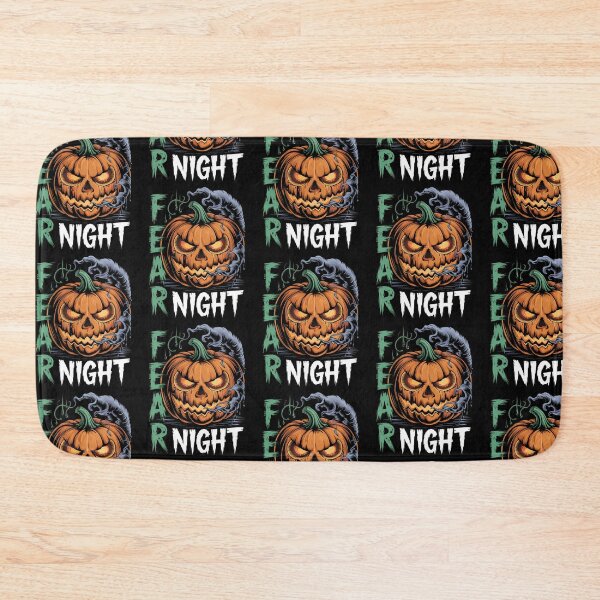 Item preview, Fear Night – Spooky Scary Jack-o'-lantern Halloween designed and sold by Taans-Creation.
