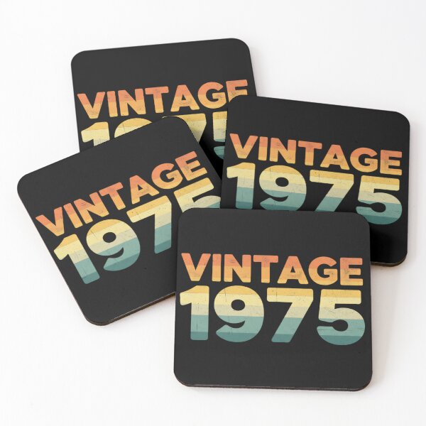 Item preview, Vintage 1975 Distressed 50th Birthday Gift Retro Design designed and sold by svarupa.