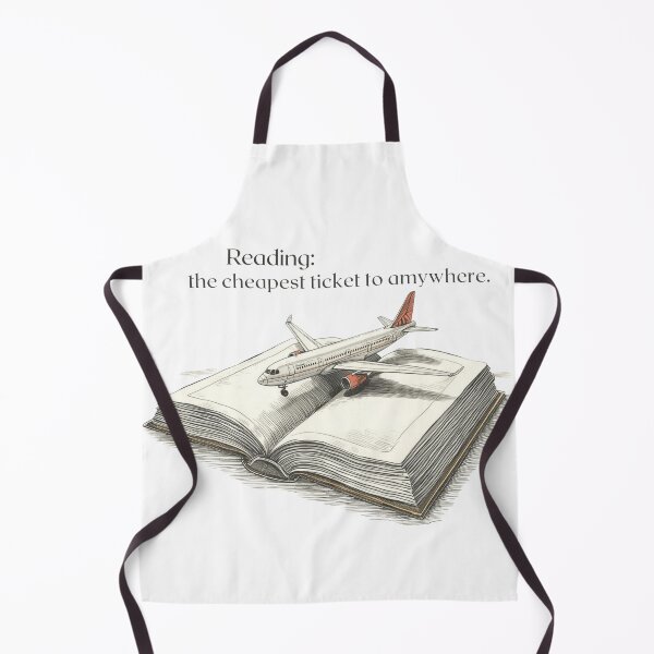 Item preview, Reading: The Cheapest Ticket to Anywhere designed and sold by CozyinTime.