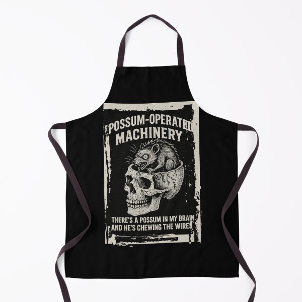Item preview, Possum Operated Machinery Mental Health Meme designed and sold by pUNKnown.