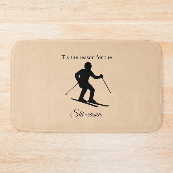 Item preview, ’Tis the Reason for the Ski-eason — Funny Ski Holiday Shirt designed and sold by Long Family Gifts.