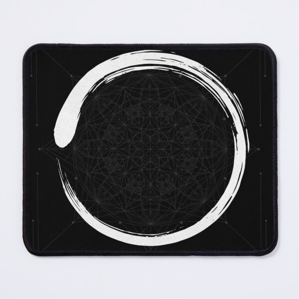 Item preview, Ensō (Zen Circle) white and black designed and sold by AlquimiaSolar.