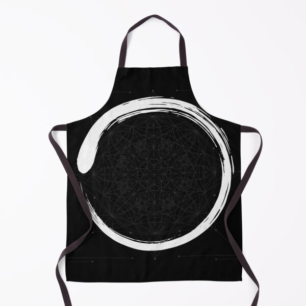 Item preview, Ensō (Zen Circle) white and black designed and sold by AlquimiaSolar.