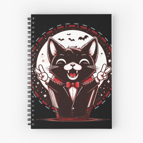 Item preview, Vampire Cat Peace Sign6 designed and sold by HappyHavenStu.