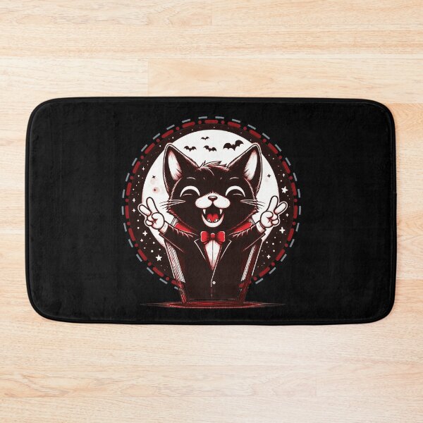 Item preview, Vampire Cat Peace Sign6 designed and sold by HappyHavenStu.