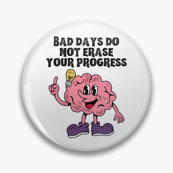 Item preview, Bad days do not erase your progress designed and sold by SWETA HALDER.