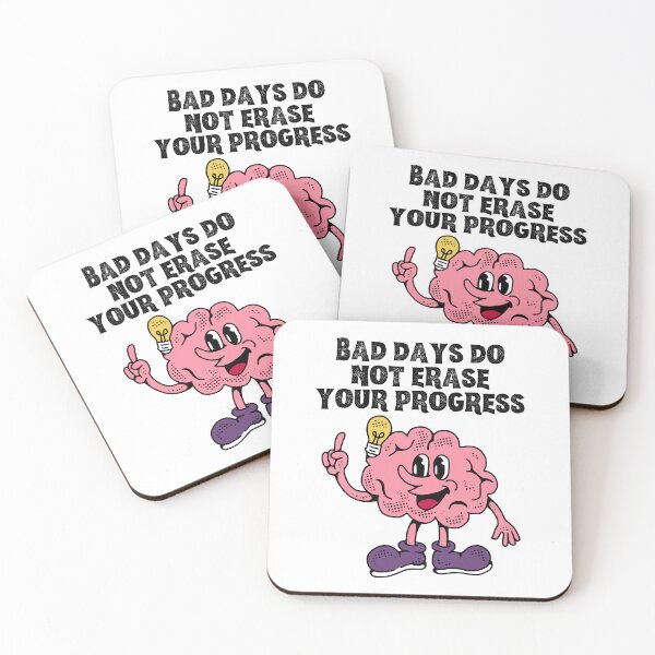 Item preview, Bad days do not erase your progress designed and sold by SWETA HALDER.
