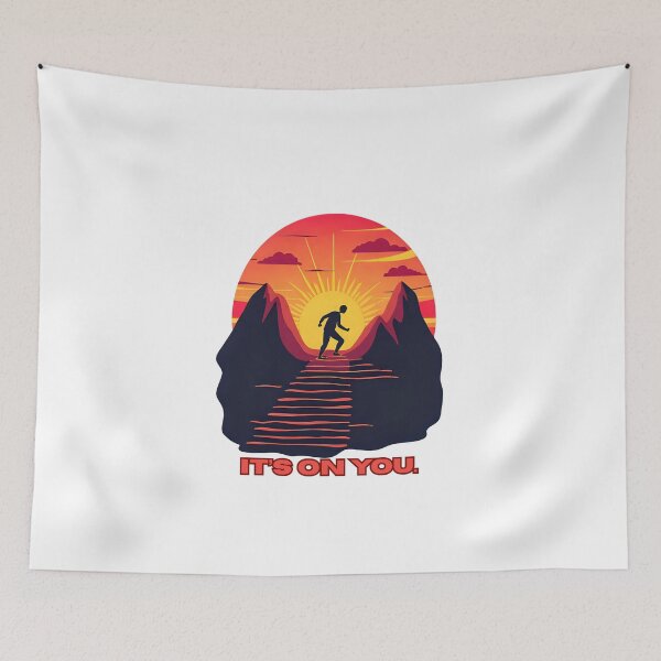 Item preview, Nobody’s Coming — Build It Yourself | Motivational Self-Made Design designed and sold by UsandCoDesigns.